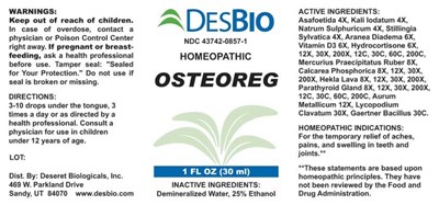 Osteoreg (Dsrt0185 Osteoreg 9 13 16)
